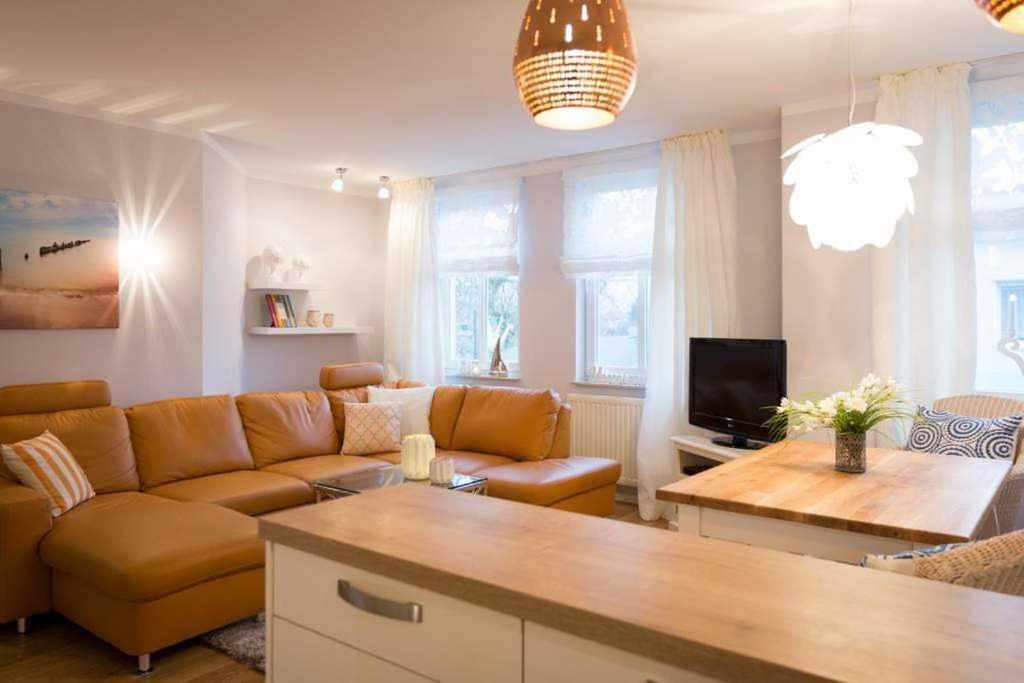 Appartement Haus Am Kurpark, App Ahlbeck à Heringsdorf  Extérieur photo